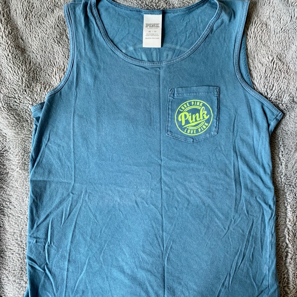 PINK muscle tee